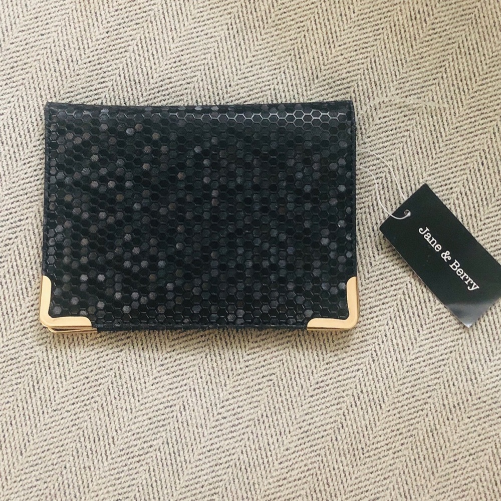 Jane & Berry Textured Slim Wallet.